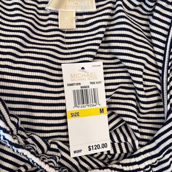 Michael Kors Off the shoulder MIDI dress Sz.M NWT - Picture 2 of 4